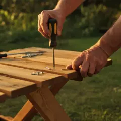 Jak zrobić blat stołu ogrodowego? Poradnik DIY krok po kroku