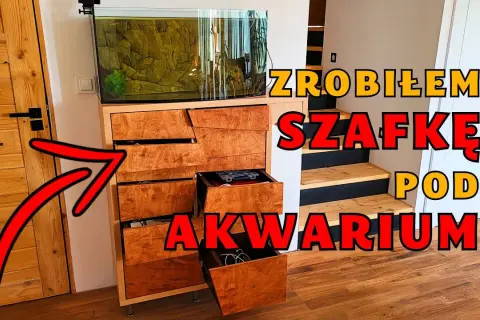 Jak zrobić szafkę pod akwarium DIY? Poradnik krok po kroku
