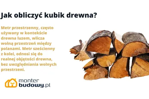 Jak obliczyć m3 drewna? Metr przestrzenny liczy drewno z powietrzem, a sześcienny to jego realna objętość.