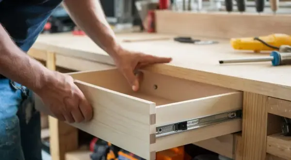 Zbuduj szufladę do stołu warsztatowego Poradnik DIY