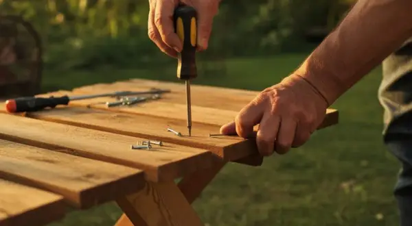 Jak zrobić blat stołu ogrodowego? Poradnik DIY krok po kroku