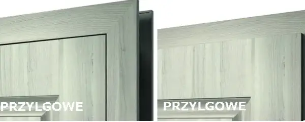 Drzwi przylgowe vs bezprzylgowe: Które wybrać?