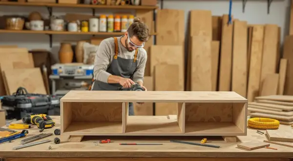 Meble z OSB DIY: Zrób sam przewodnik krok po kroku