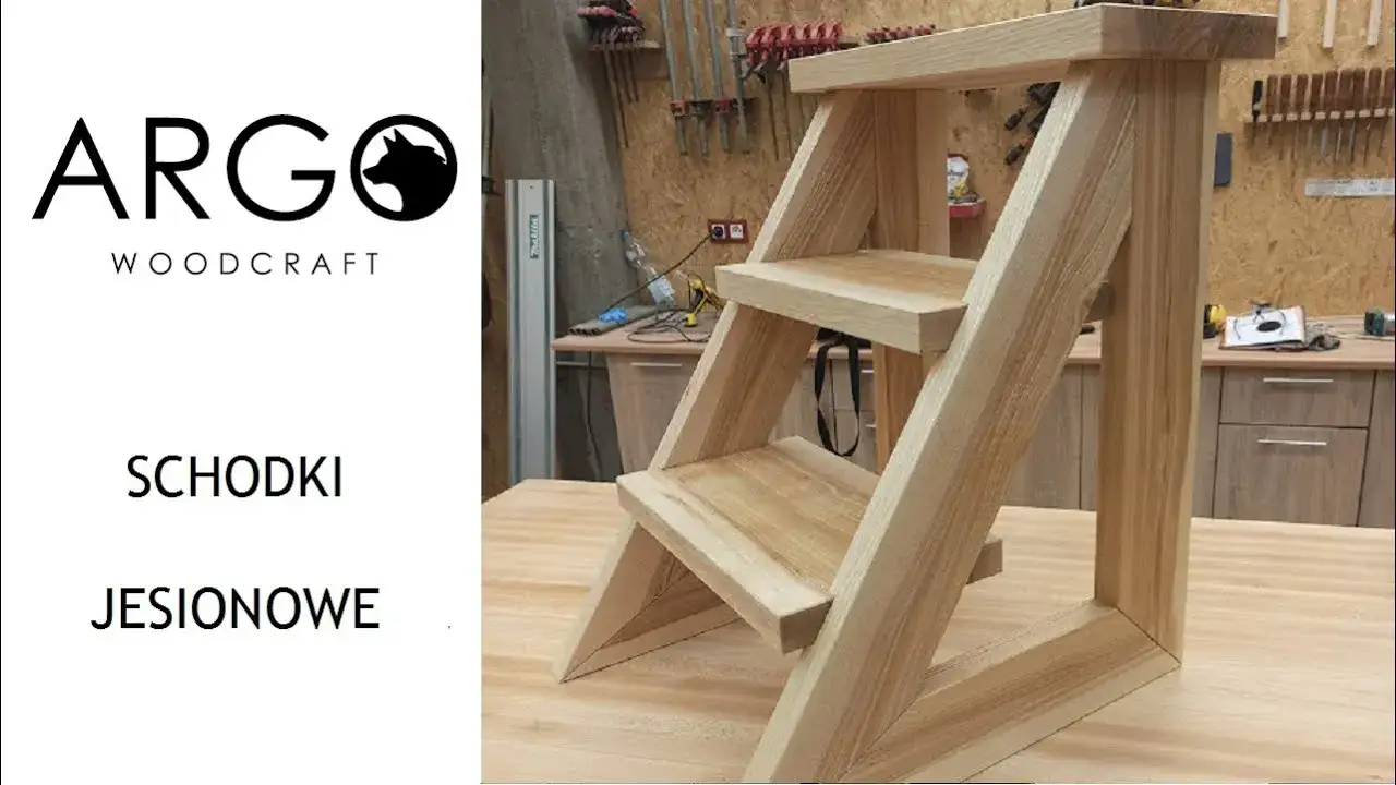 Zdjęcie Zbuduj krzesło-drabinkę: Praktyczny przewodnik DIY