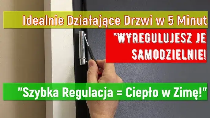Zdjęcie Regulacja drzwi krok po kroku: Samodzielnie napraw problem